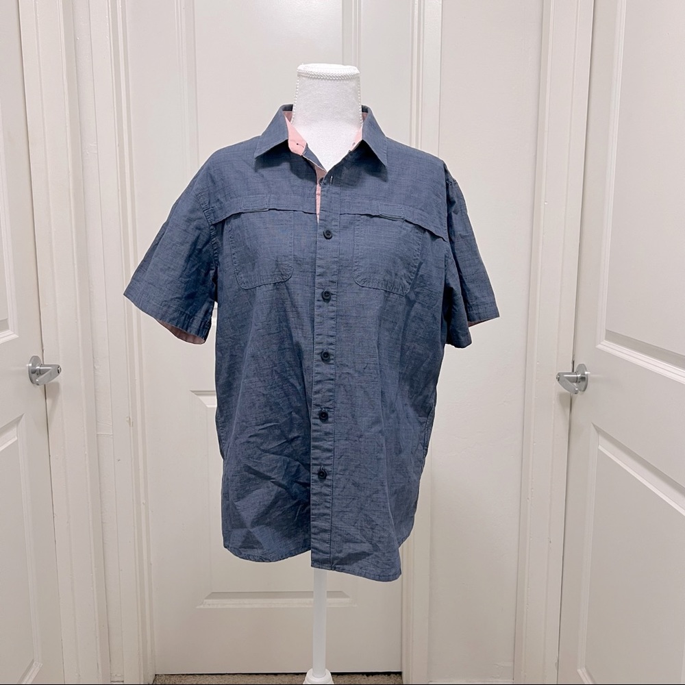 Eighth Avenue - Mens Button Down Dress Shirt Medium